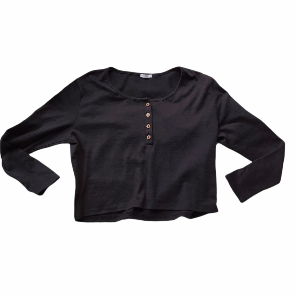 Ardene Crop Long Sleeve Top size S